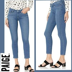 PAIGE Verdugo Skinny Crop Jean